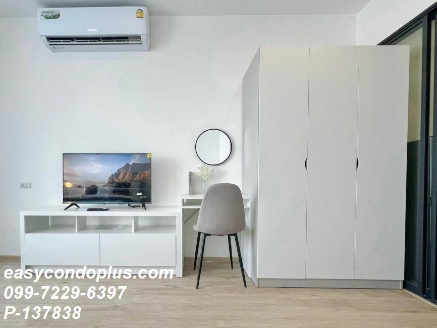 💥 [ 𝐏-𝟏𝟑𝟕𝟖𝟑𝟖 ] FOR RENT : The Rich Rama 9-Srinakarin วิวเมืองสวยทุกมุม! ใกล้ Airport Link หัวหมาก 𝟏3,𝟎𝟎𝟎 บาท/ด. | Line @easycondoplus | 099-229-6397 – รูปที่ 4