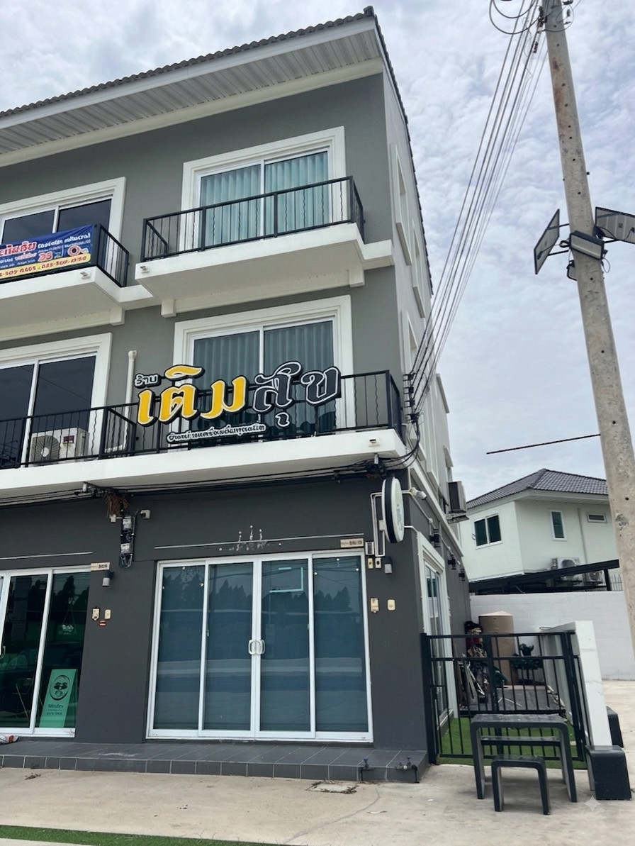 Vacant commercial building for rent, Supalai Ville Ayutthaya.