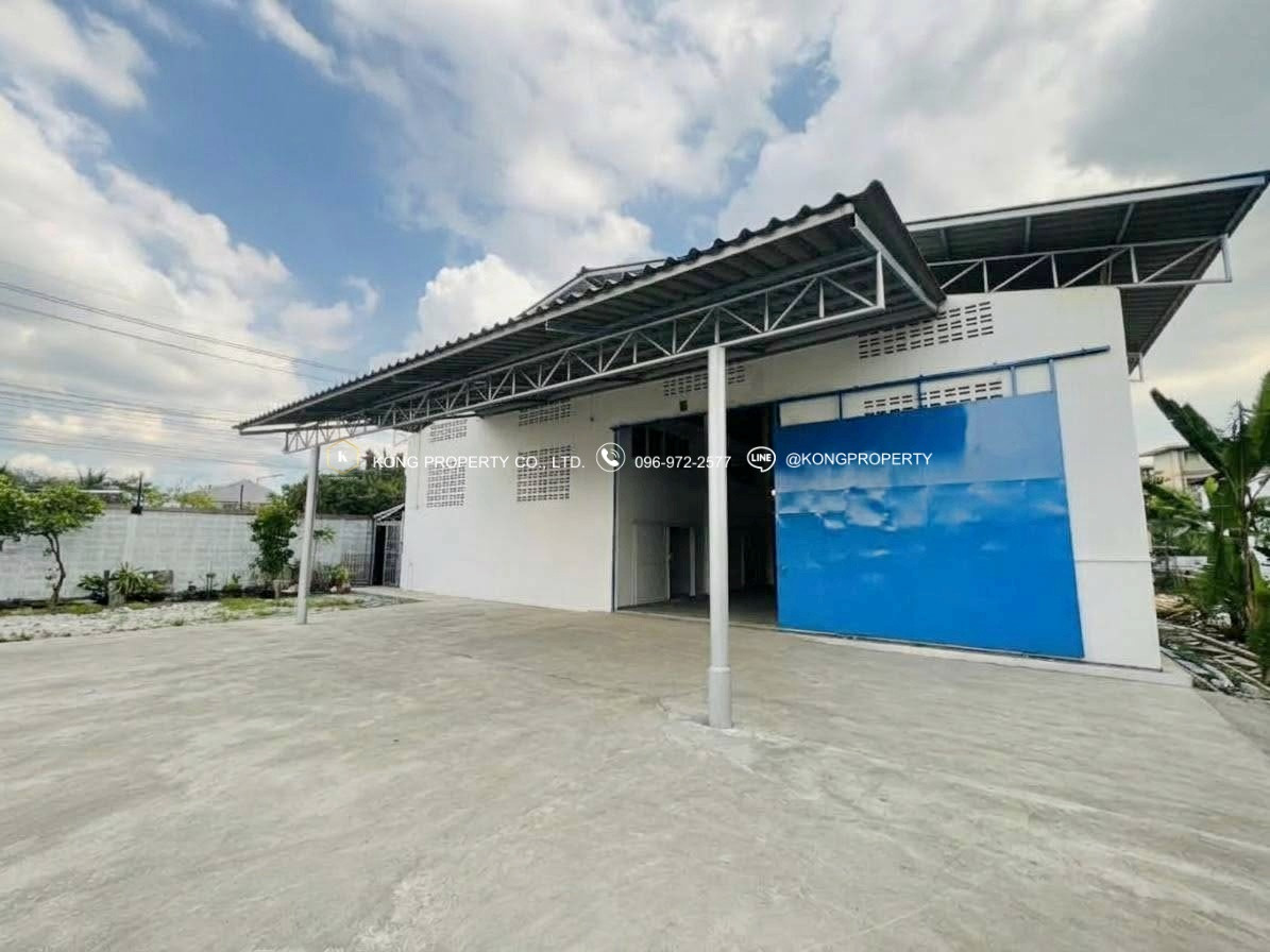 Warehouse for rent, Phetkasem 69, Bang Khae, with 2-story office, total area 664 sq m.