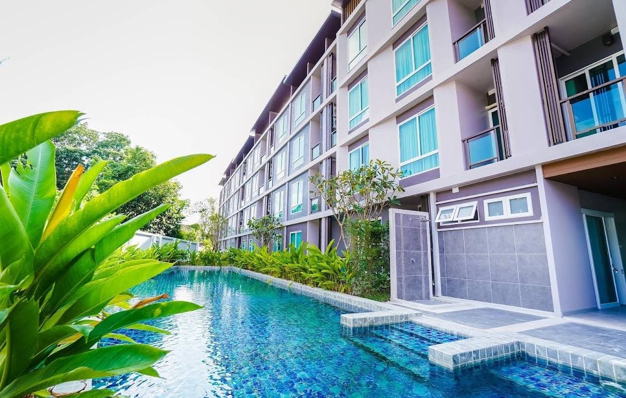 Condo for rent, One Plus SuanDok Life, corner room, 1 bedroom, fully furnished.