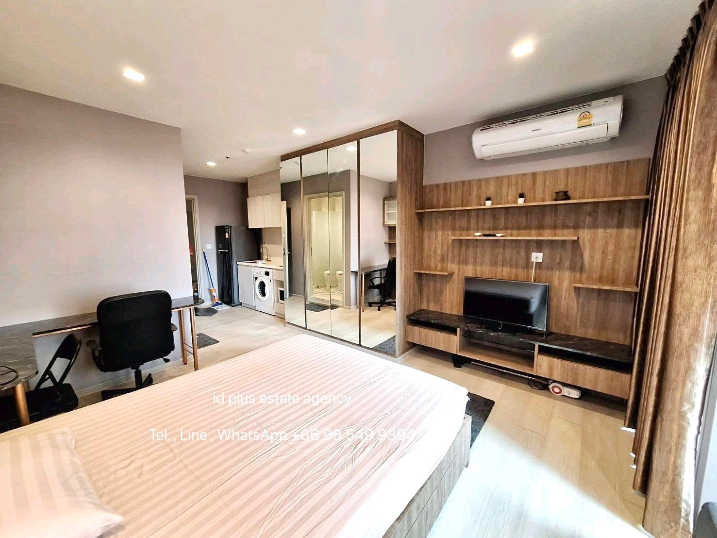 🏢 Condo room for Rent | Life One wireless     @🚶🏻‍♂️walk 7 mins. to BTS Ploenchit @    📍 Location: Ploenchit     💰 Rental Price: 20k.    📐 Size: 28 sq.m    🛏️ Type: Studio room     🏙️ Floor:  12  – รูปที่ 3