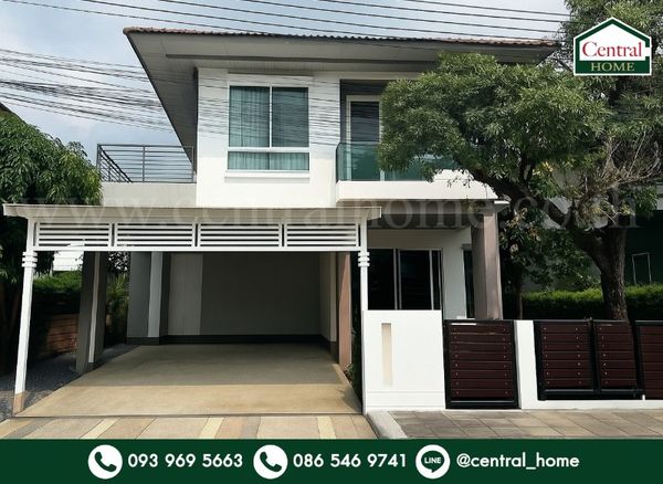 Single house, Habitia Bond Ratchaphruek, fully furnished.