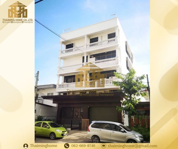 For rent, office building-commercial building, 4.5 floors, area 675 sq m., Prawet, Bangkok (TO6-0726)