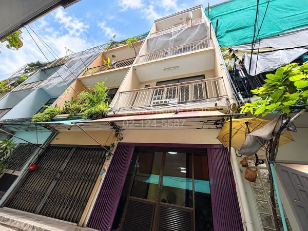 อาคารพาณิชย์ 4 ชั้น ซอยสาทร 11 แยก 1 ทำเลดี ใกล้โรงเรียนอัสสัมชัญ แผนกประถม