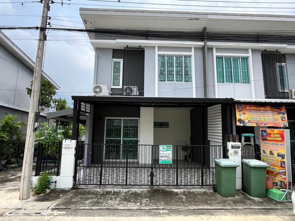 98560 - [Urgent sale, shocking price!] Corner townhome, Pruksa Ville, Phahonyothin-Khlong Luang 2 (along Khlong 2)