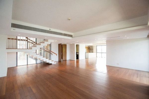 LTH16243 - Ultra-Luxury Triplex Condo FOR RENT The Pano Rama 3 | 452.77 sq.m. | 3 Beds | 4 Baths + Maid Room | Private Garden &amp; Pool | River View | 180K/Month | คอนโดหรูให้เช่า พระราม 3