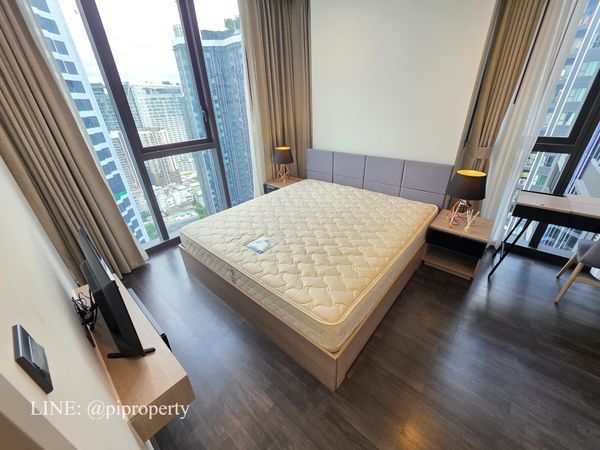 ให้เช่าห้องพัก 2 ห้องนอน ตกแต่งครบครัน ที่โครงการ THE LINE Asoke-Ratchada 