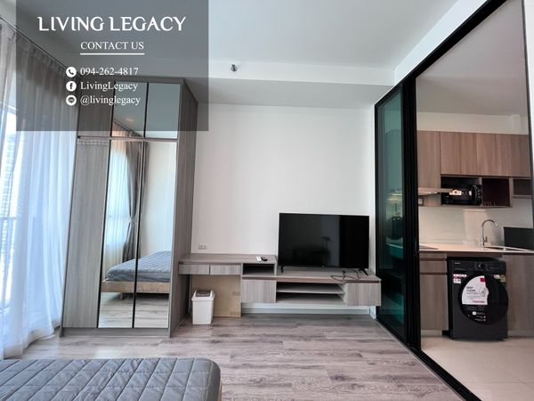 SGCW3H เช่าด่วน คอนโด KnightsBridge Collage Ramkhamhaeng 23 ตร.ม. | ชั้น 11 | 1 ห้องนอน | 1 ห้องน้ำ 10,000 บาท/เดือน line id : @livinglegacy
