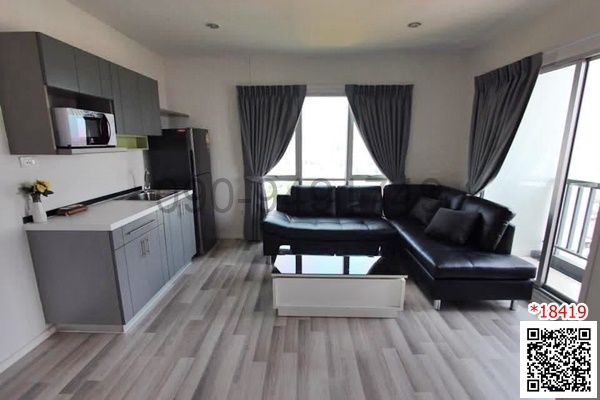 Condo for rent, The Key Chaengwattana, 19th floor, fully furnished. Near Central Chaengwattana