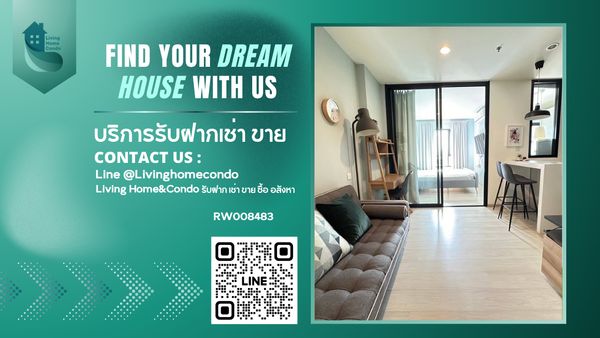 For rent Life Asoke ตกแต่งครบ พร้อมเข้าอยู่ ใกล้  MRT เพชรบุรี -RW008483