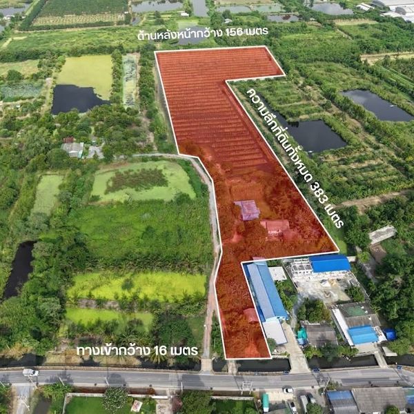  ขายที่ดินแปลงใหญ่ ทำเลศักยภาพ แคราย–บ้านแพ้ว สมุทรสาคร เหมาะสำหรับ โครงการจัดสรร • โกดัง • คลังสินค้า • ลงทุนระยะยาว  เนื้อที่ 19 ไร่ 3 งาน 98.8 ตร.ว. 💰 ราคา 117,942,306 บาท ▪️ ไร่ละ 5.89 ล้านบาท ▪️ เฉลี่ย 14,745 บาท/ตร.ว.