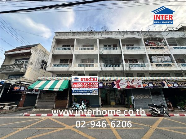อาคารพาณิชย์ 4 ชั้น 15.7 ตร.ว. อาคารพาณิชย์ ใกล้หอคอยบรรหาร-แจ่มใส ถนนบางบัวทอง-สุพรรณบุรี ถนนขุนไกร เมืองสุพรรณบุรี สุพรรณบุรี 