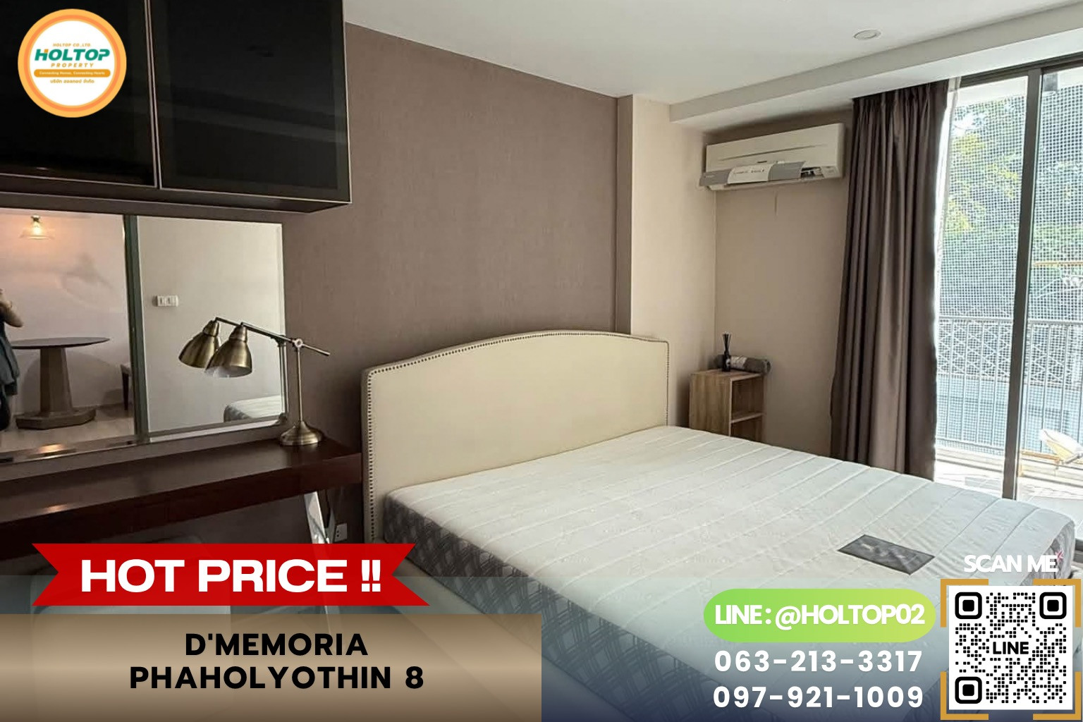#R10833 ให้เช่าคอนโด D'memoria Phaholyothin 8 #R10833 ให้เช่าคอนโด D'memoria Phaholyothin 8