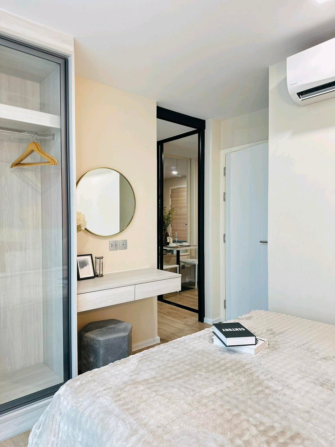 Room Details 🛌 *   Type : 1 Bedroom Plus *   Size : 33 Sq.m. *   Floor: 5  Swimming pool vie – รูปที่ 4
