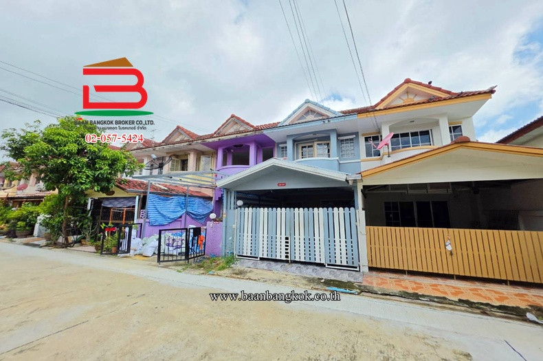 ทาวน์เฮาส์ หมู่บ้านเมืองทรัพย์ธานี เนื้อที่ 16 ตรว. (ใกล้บิ๊กซีหทัยราษฏร์) แขวงสามวาตะวันตก เขตมีนบุรี – รูปที่ 2