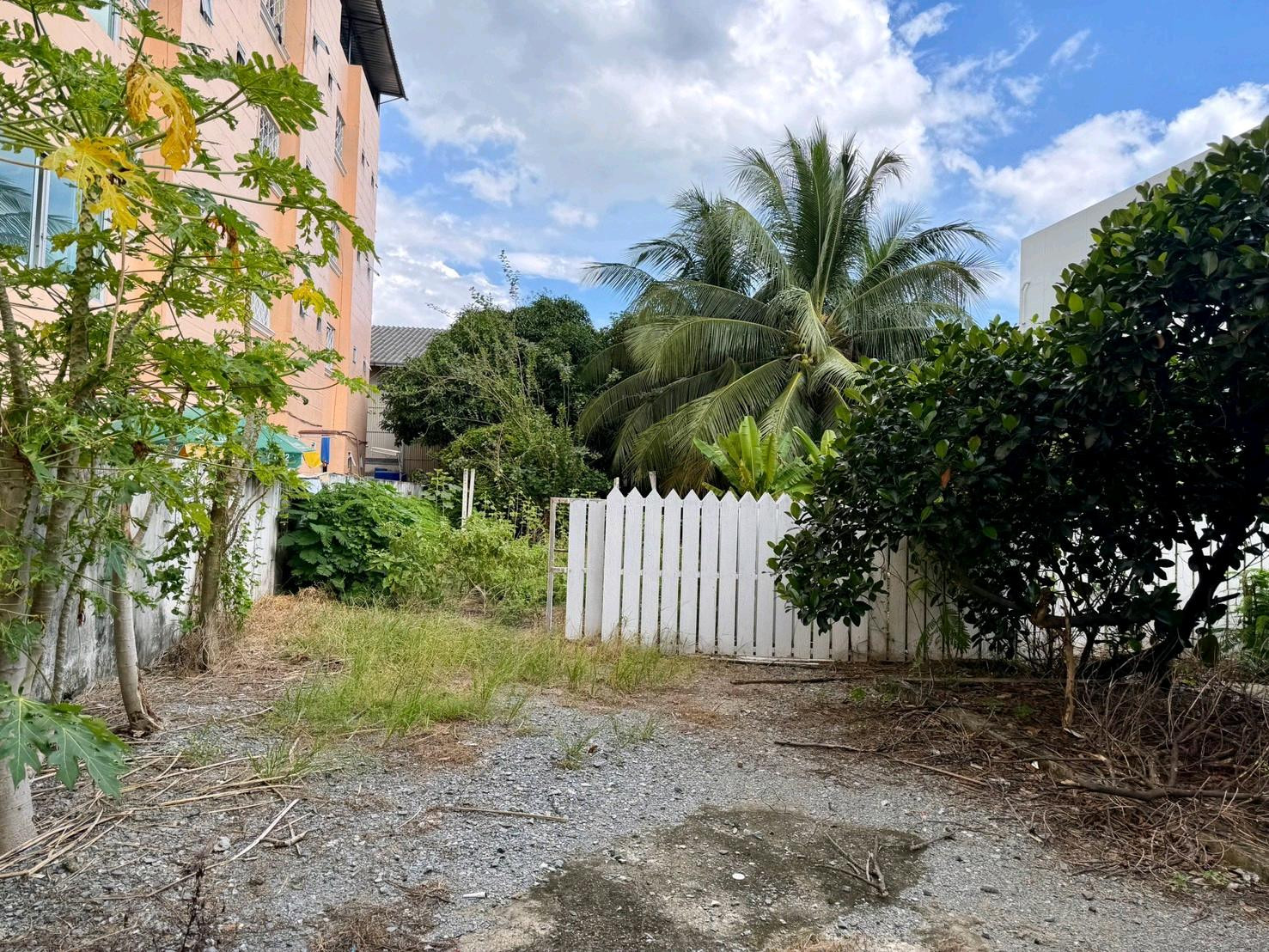 Land for sale, Ramintra 23, 199 sq. wah, 23 million baht. 20 m. wide, 39.5 m. deep. Good location, near BTS Lat Pla Khao. – รูปที่ 2