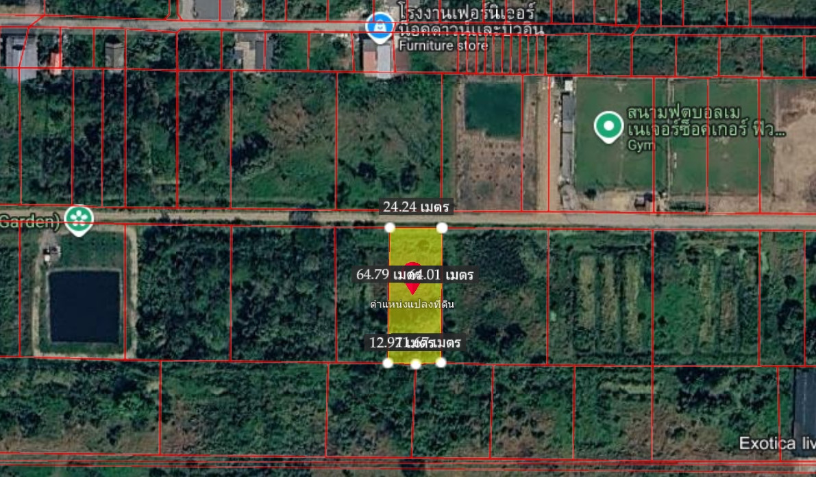 🔥LAND FOR SALE🔥 1 Rai of Land in Khlong 6, Khlong Hok West Soi 11, Near Rajamangala University of Technology Thanyaburi, Khlong Luang, Pathum Thani – รูปที่ 3