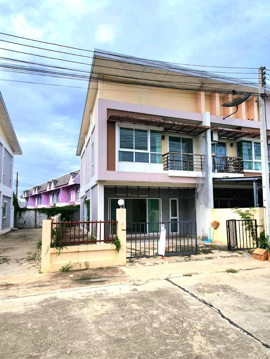 2-story townhouse, corner house, The Gold Village, Kamphaeng Saen (The Gold), near Kasetsart University, next to Malai Man Road, next to Lotus, special discount 1.65 million. – รูปที่ 2