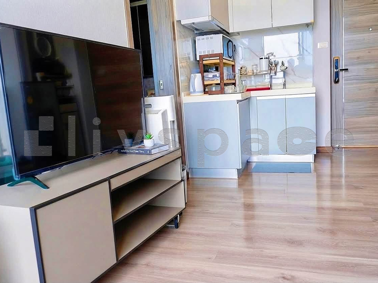 ▚ L1KC03ツ ขาย Artisan Ratchada 1Bed 28.28ตร.ม. แต่งสวย ทิศไม่ร้อน หัวนอนทิศเหนือ ตึก A ราคาคุยได้ ใกล้ MRT ห้วยขวาง✨ – รูปที่ 2