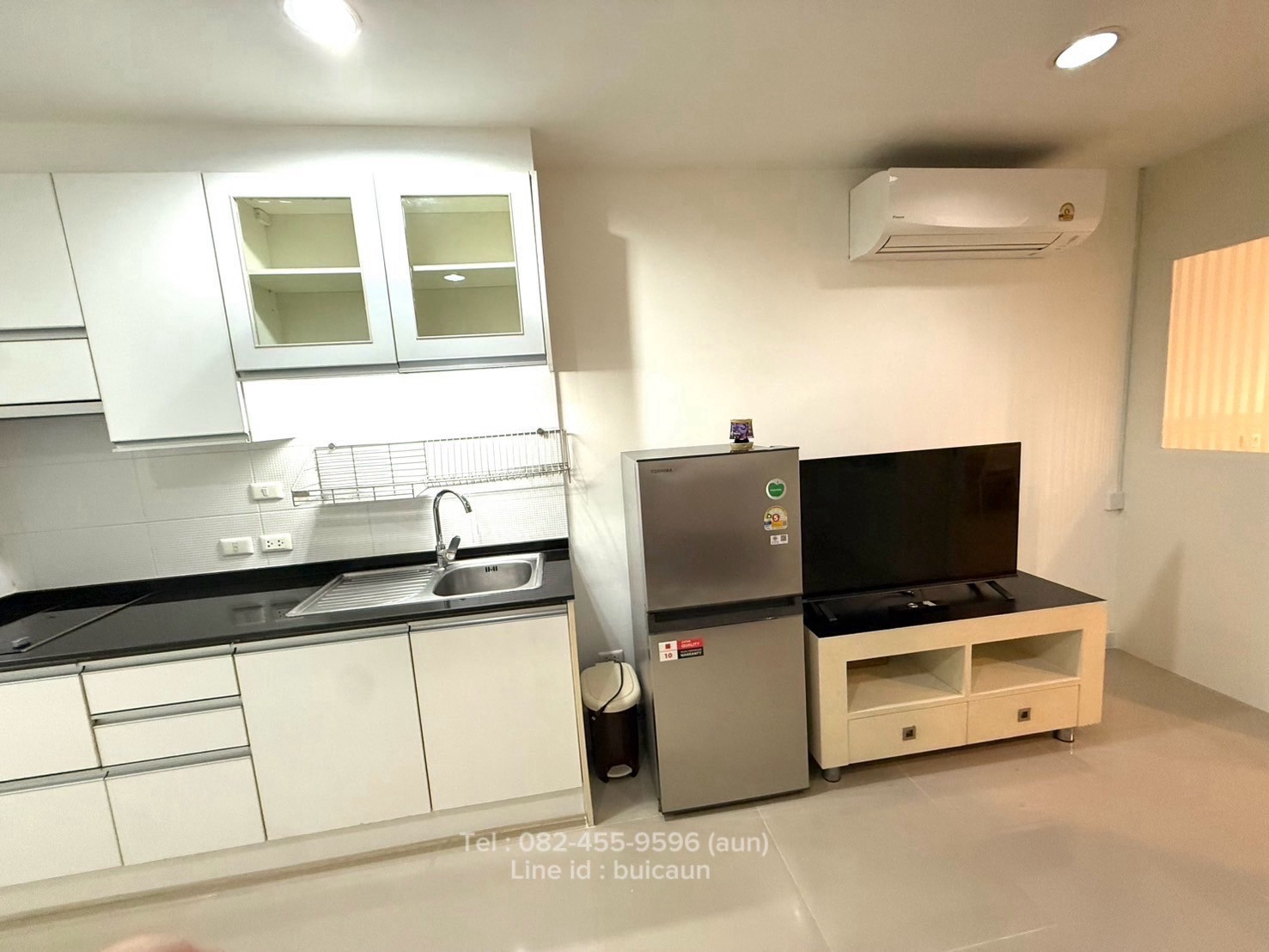 Serene Place Sukhumvit 24 | ห้องพึ่งว่างให้เช่า ห้องสวย กว้าง แอร์ใหม่ 2 ตัว  18,500 บาท / เดือน ราคานี้หายาก 🔥 – รูปที่ 3