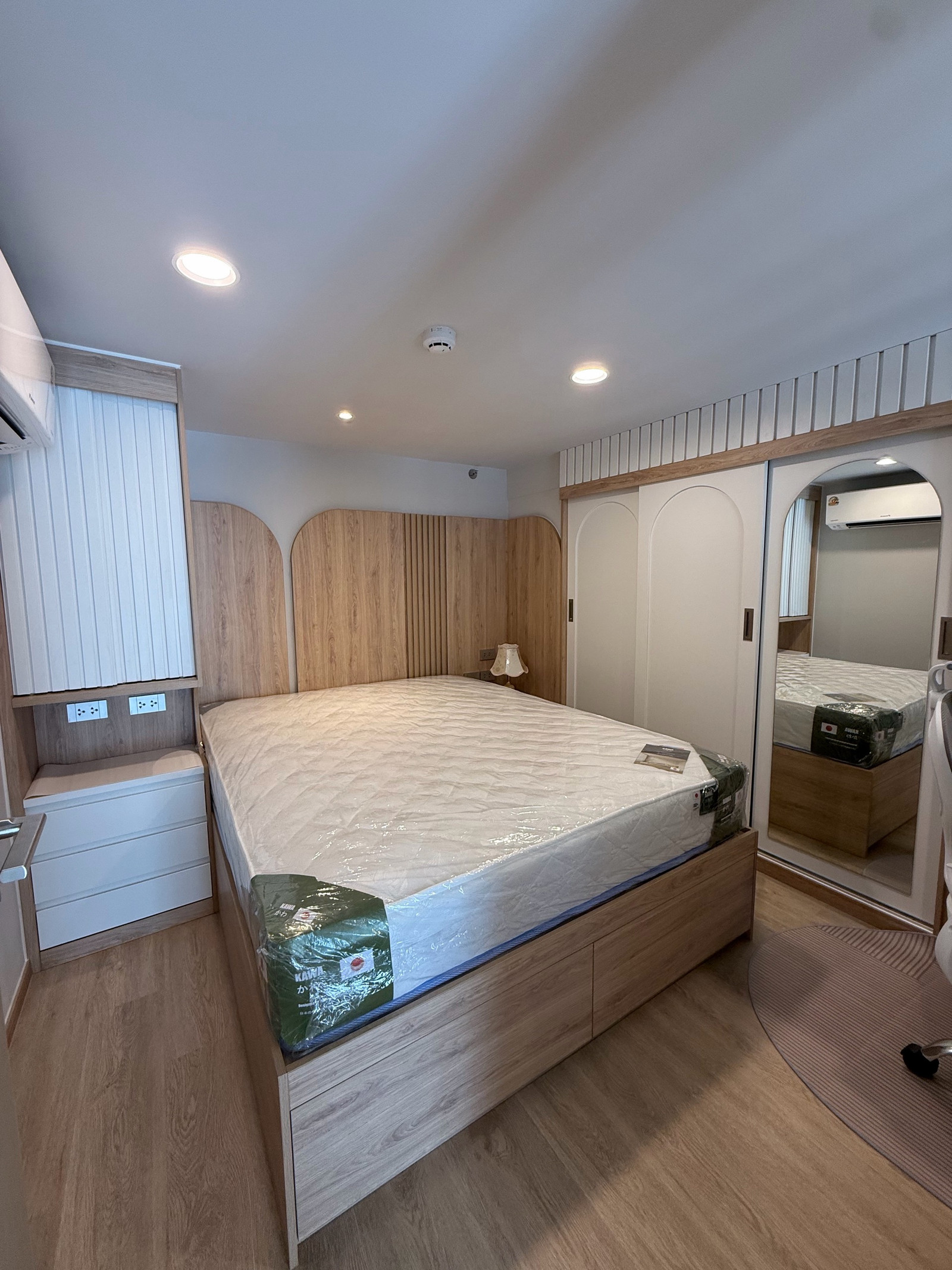 2 Bed 1 bath 60 sq.m. ชั้นสูง 20+ ห้องใหม่ พร้อมเข้าอยู่  – รูปที่ 4