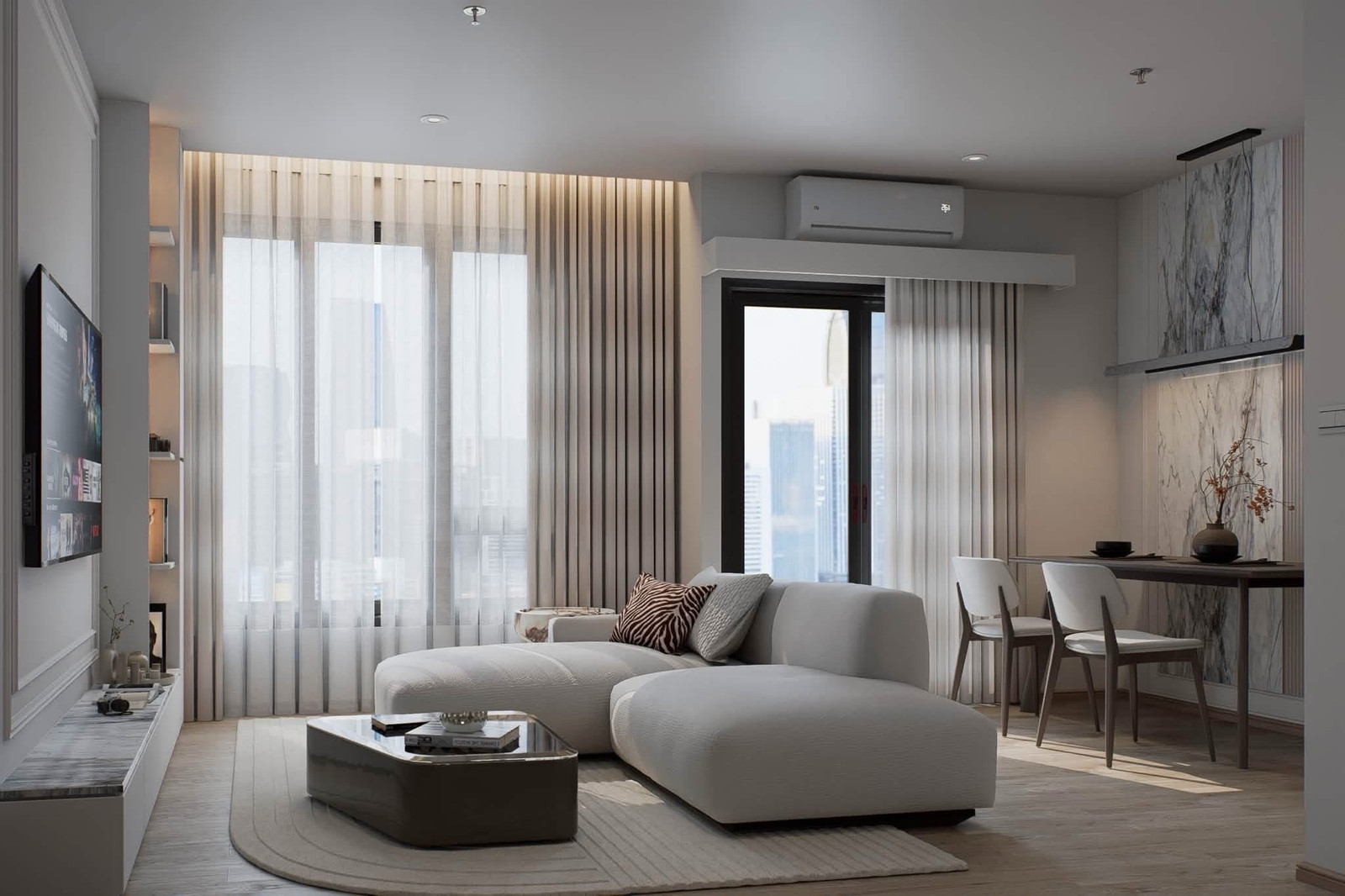 🔥Rent at NUE RIVEREST 🔥2BR 2BR.🔥 46,500 🔥78sqm. Floor22 🔥Rent at NUE RIVEREST 🔥2BR 2BR.🔥 46,500 🔥78sqm. Floor22