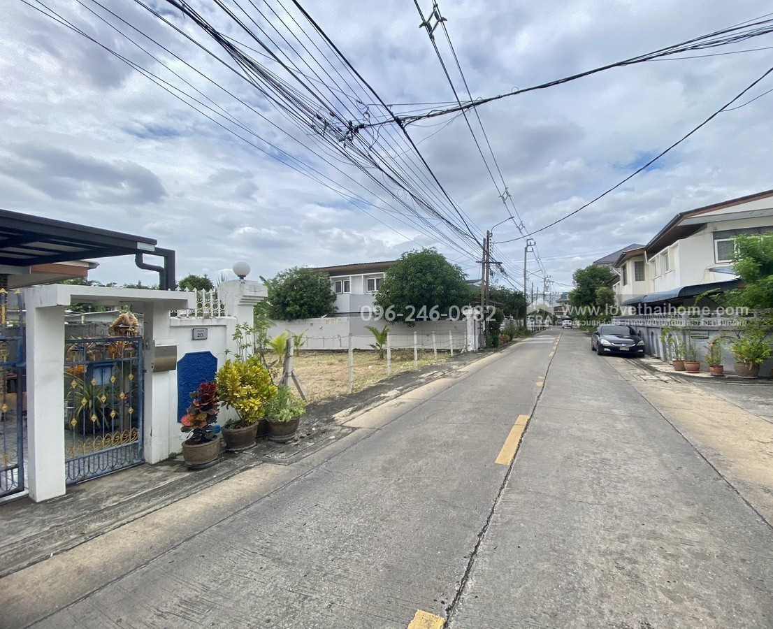 ขายที่ดินถมแล้ว เสนานิคม1 หมู่บ้านอมรพันธ์ 9 ซ.8/8 ทำเลลาดพร้าว พื้นที่ 80 ตร.วา วาละ 110,000 บาท รูปแปลงสวย เหมาะสร้างบ้านพักอาศัย ใกล้ ม.เกษตร – รูปที่ 4