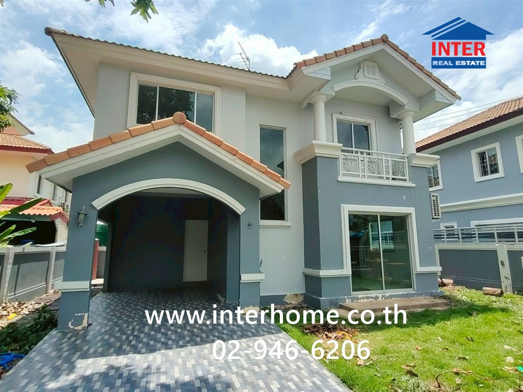 บ้านเดี่ยว 2 ชั้น 50.5 ตร.ว. หมู่บ้านพฤกษาวิลเลจ2 รังสิตคลอง7 ใกล้ห้างโลตัส คลอง7 ถนนรังสิต-นครนายก ถนนธัญบุรี ธัญบุรี ปทุมธานี  – รูปที่ 2