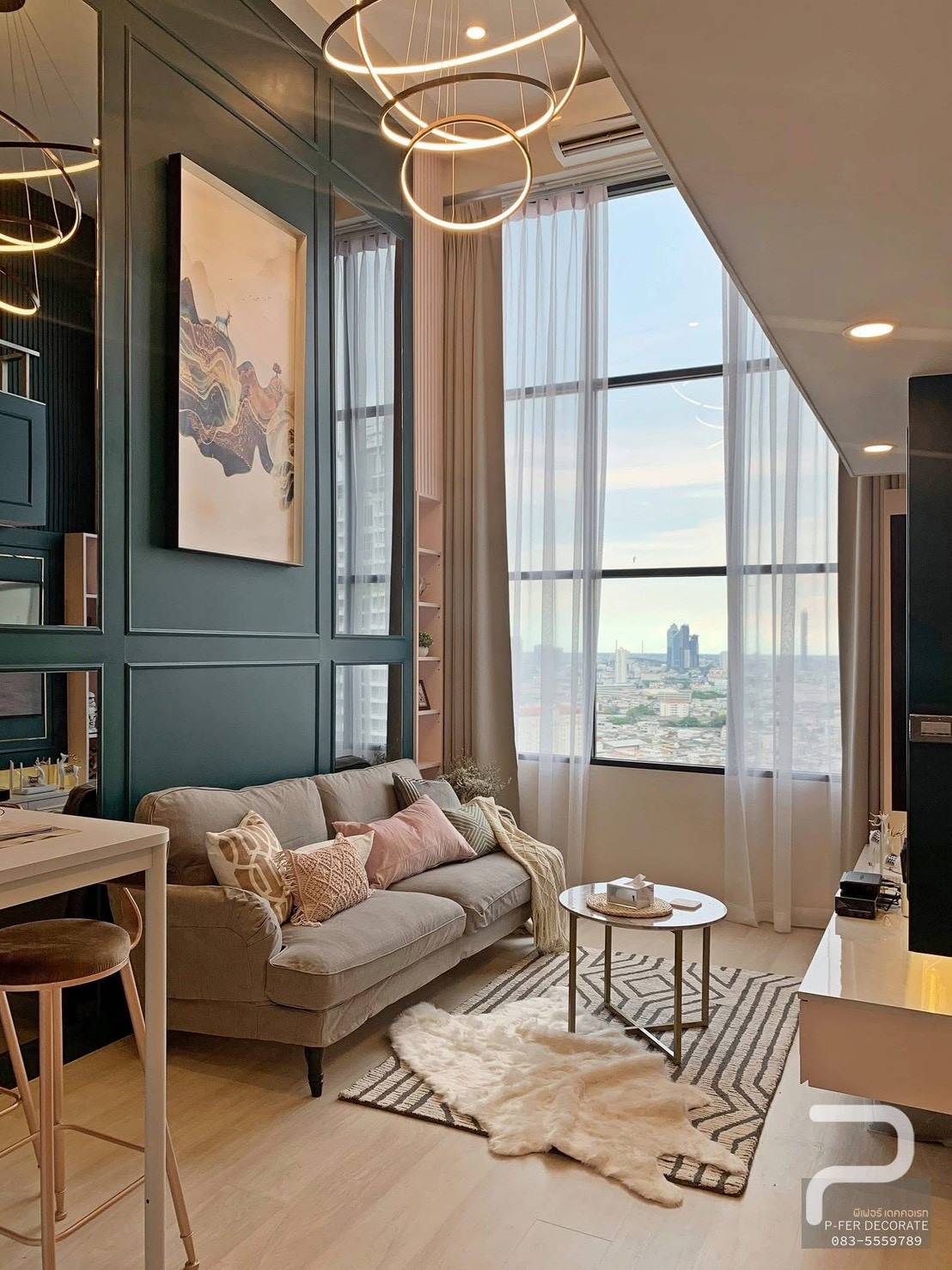 ให้เช่า Knightsbridge Prime Sathorn | Duplex 44.5 ตร.ม. ชั้น 29 ✨ ห้องมุมริมสุด — มีความเป็นส่วนตัว – รูปที่ 2