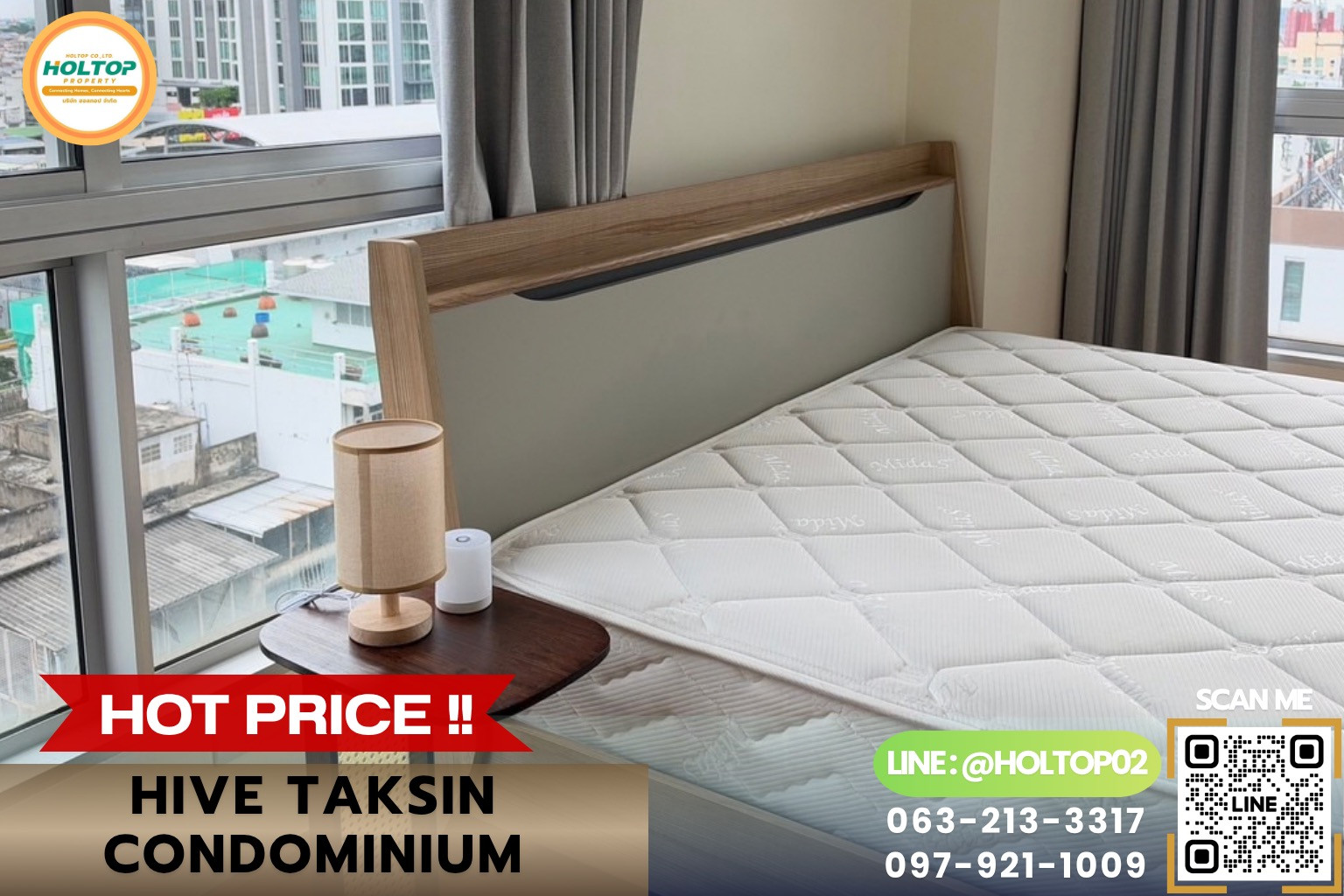 #L1467 Condo for rent Hive Taksin Condominium. #L1467 Condo for rent Hive Taksin Condominium.