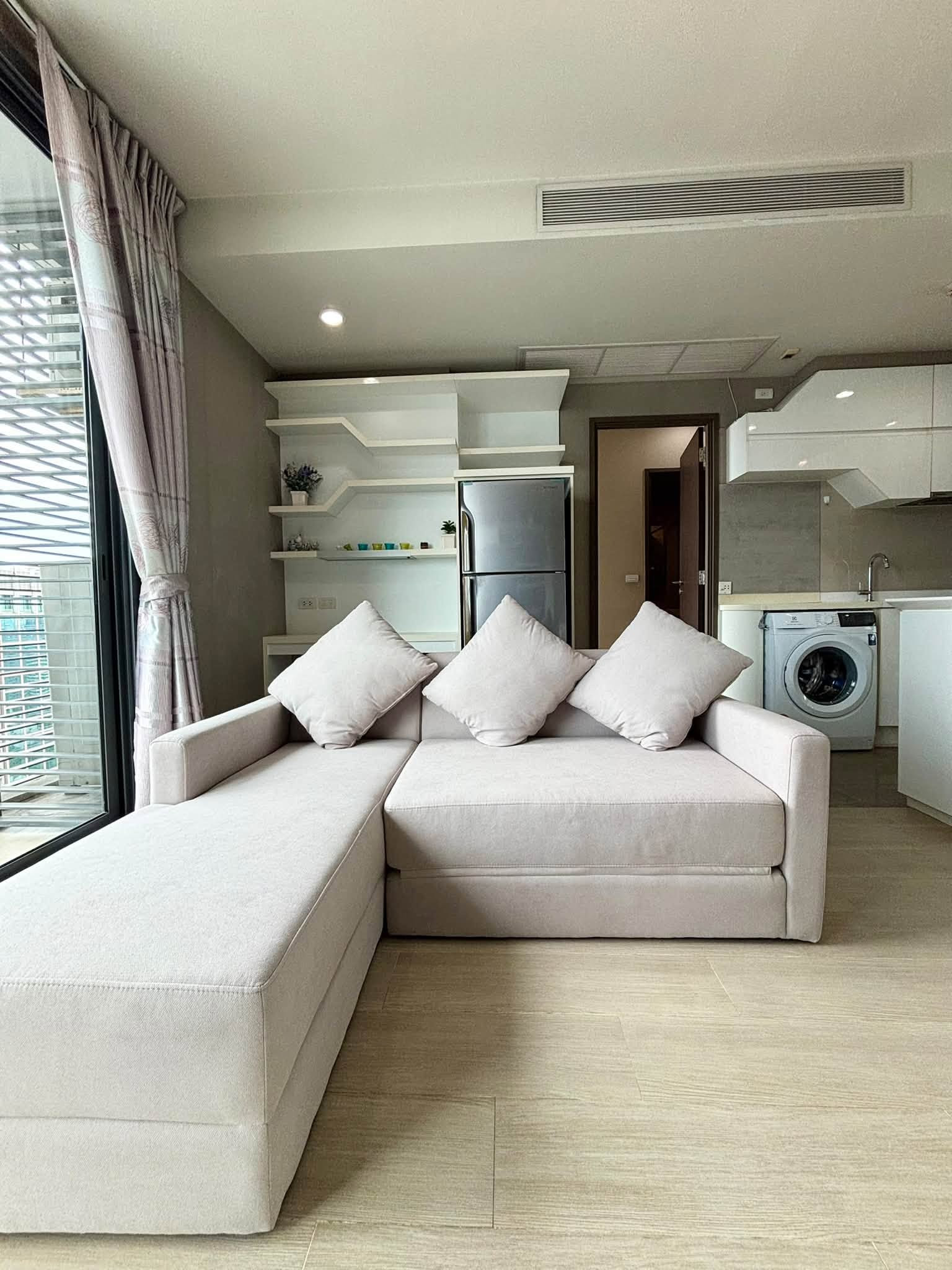 Condo for rent PYNE by Sansiri (Duplex room) next to BTS Ratchathewi 0 meters, beautiful room, very livable. – รูปที่ 2
