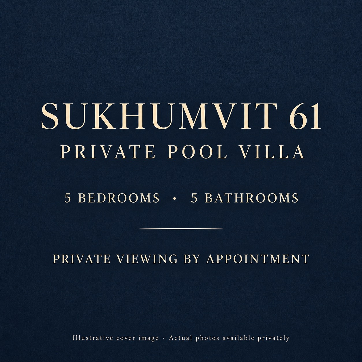 FOR RENT ! HOUSE WITH EXCLUSIVE PRIVATE POOL VILLA | SUKHUMVIT 61 near BTS Ekkamai & Thonglor – รูปที่ 3