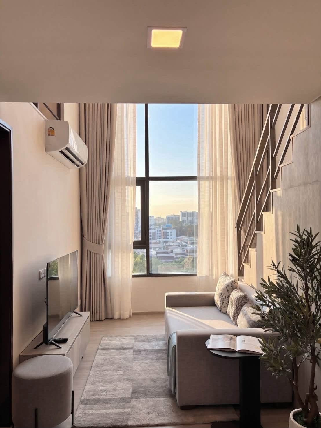 🏢 COBE KASET–SRIPATUM | LOFT 2 ชั้น | ติด BTS บางบัว 0 เมตร | FULLY FURNISHED – รูปที่ 4