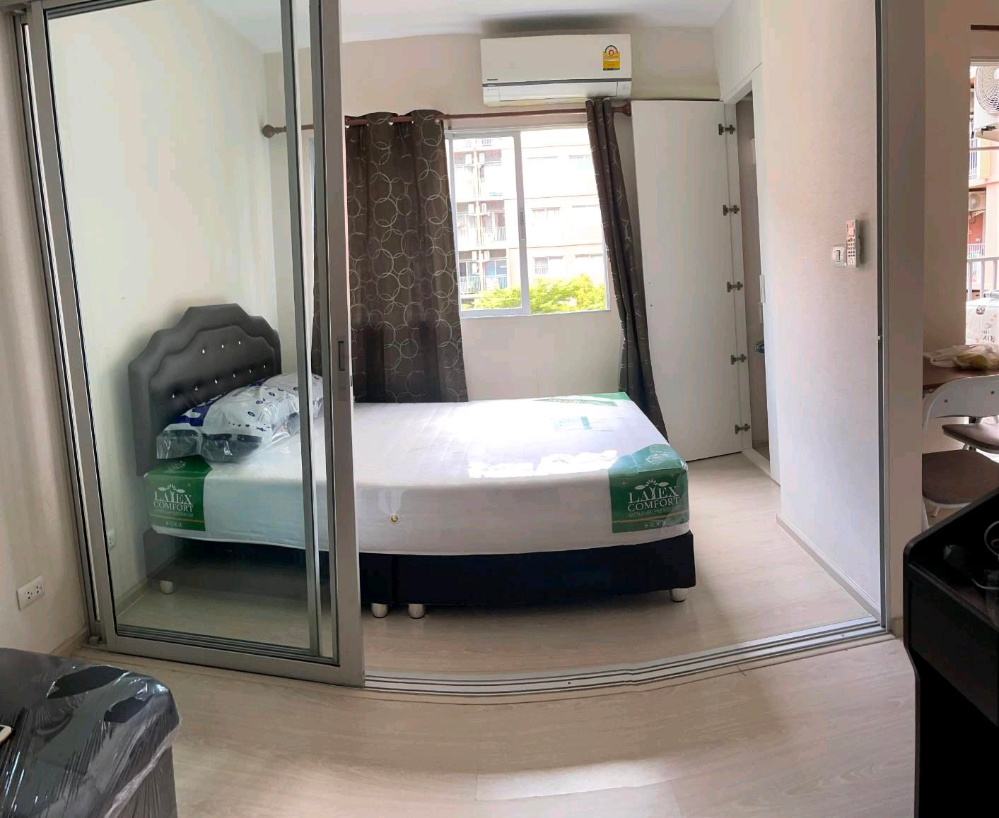 🔥For rent, plum park 3, rent 6,000/month, Building C, 4th floor, area 22 sq m., newly renovated room.