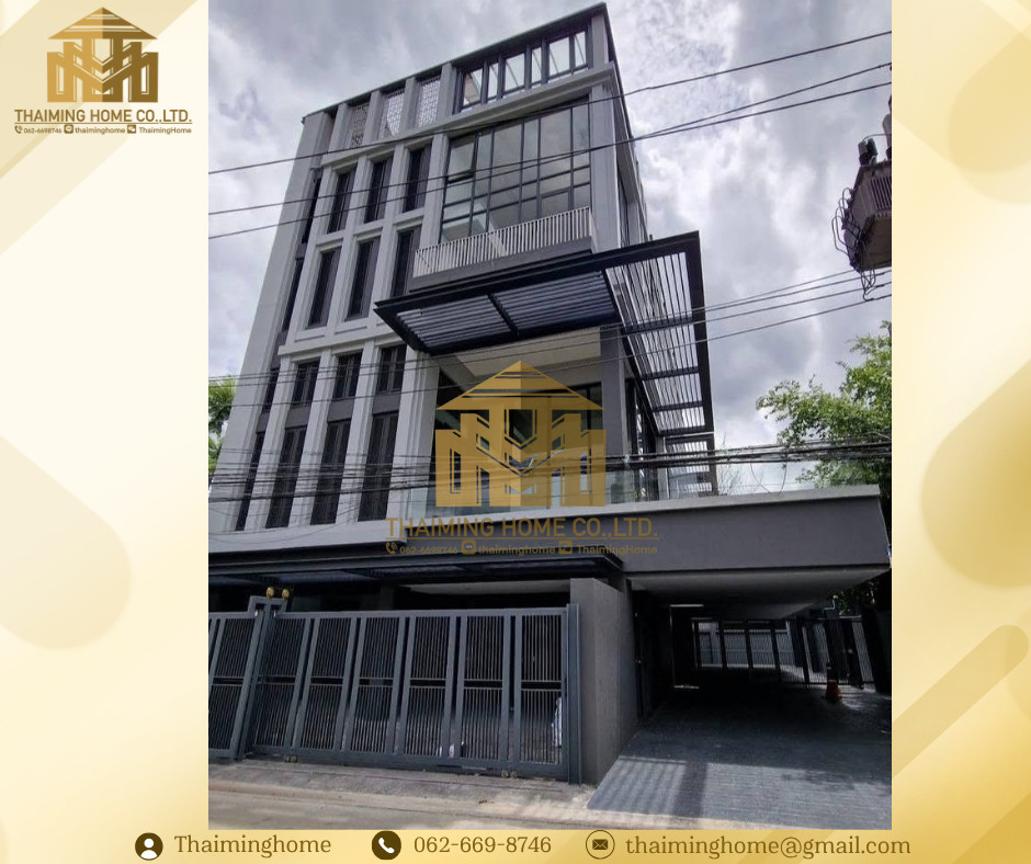 ให้เช่าบ้าน 4 ชั้นครึ่ง พื้นที่362ตร.ม. ใกล้รถไฟฟ้า ซอยทองหล่อ โครงการSage กรุงเทพฯ（TH6-2426）