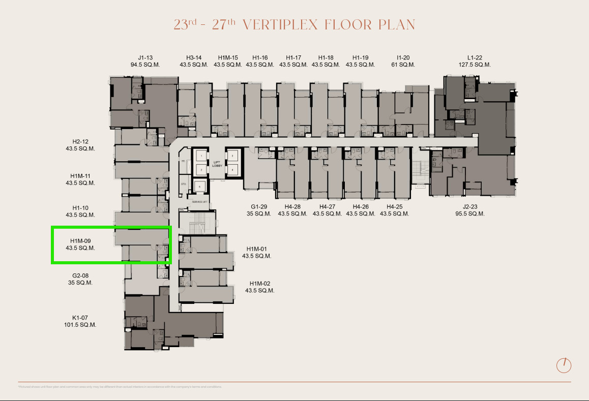 🔥 VVIP Pre-sale Price! Cheapest Unit at Rhythm Charoennakhon Iconic (High Floor Vertiplex layout) - Below Market Price!