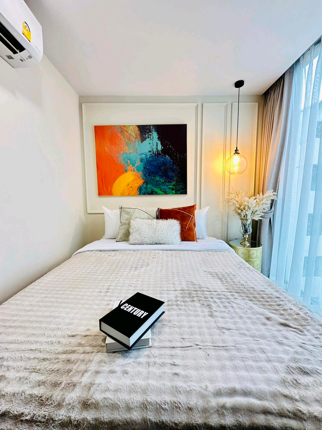 Room Details 🛌 *   Type : 1 Bedroom Plus *   Size : 33 Sq.m. *   Floor: 5  Swimming pool vie – รูปที่ 3