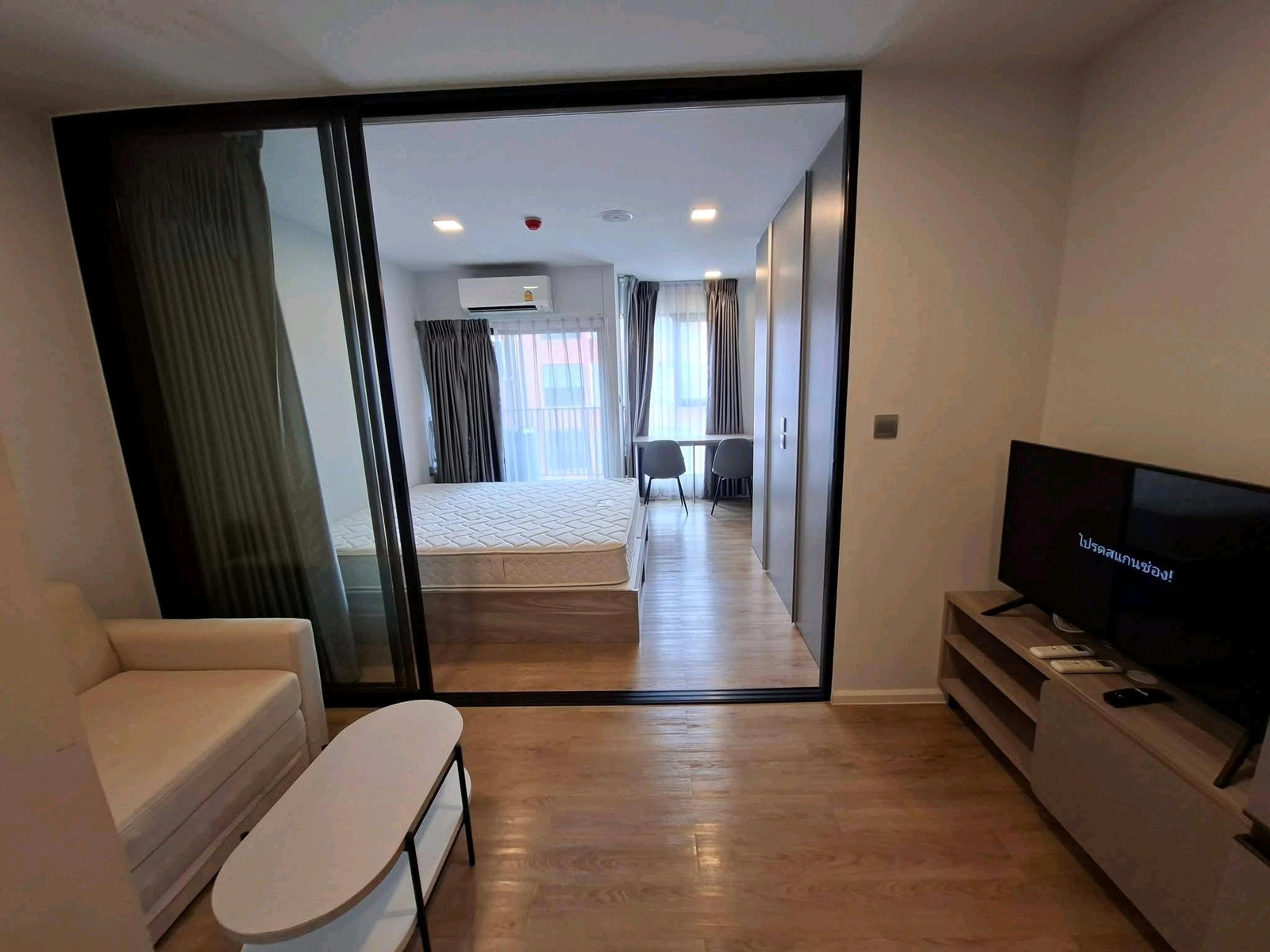 🔥For rent kaveTU, pool view, 9,500/month, room 28 sq m, bed 6 feet, building B, 7th floor, fully furnished, full coffee. 🔥For rent kaveTU, pool view, 9,500/month, room 28 sq m, bed 6 feet, building B, 7th floor, fully furnished, full coffee.