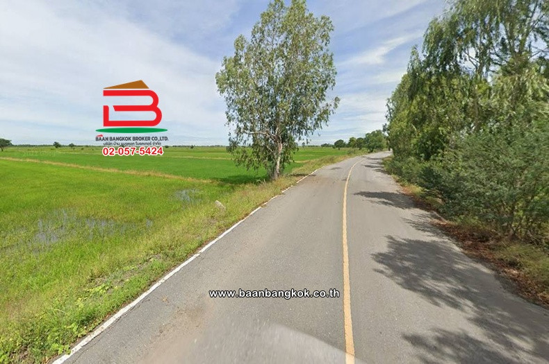 ที่ดินเปล่า เนื้อที่ 7-0-80 ไร่ ใกล้ที่ทำการผู้ใหญ่บ้านหมู่ที่ 11 ถนนพหลโยธิน ตำบลปลายกลัด อำเภอบางซ้าย พระนครศรีอยุธยา – รูปที่ 3