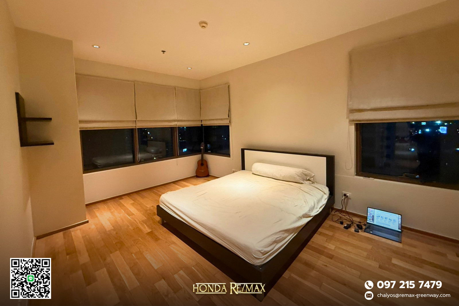 Condo for rent, The Emporio Place, large room 101 sq m, in the heart of Sukhumvit 24.