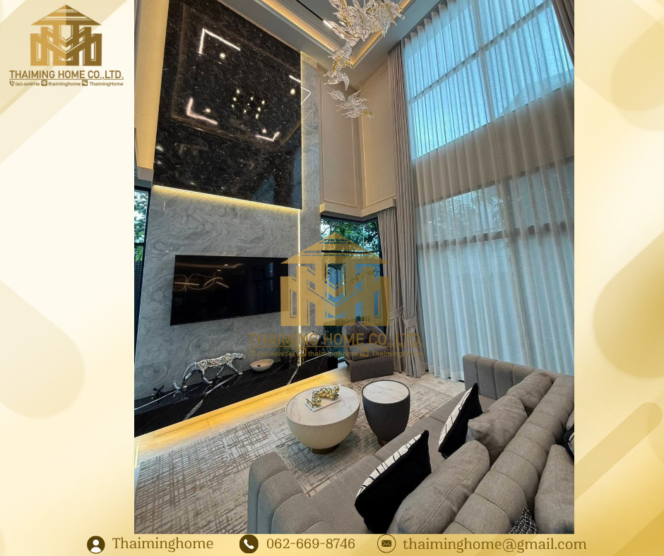 3-story detached house for rent, 587 sq m, The Master Sukhumvit-On Nut project (TH6-2526) 3-story detached house for rent, 587 sq m, The Master Sukhumvit-On Nut project (TH6-2526)