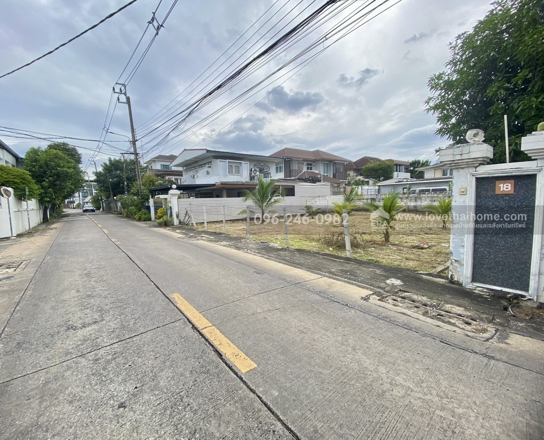 ขายที่ดินถมแล้ว เสนานิคม1 หมู่บ้านอมรพันธ์ 9 ซ.8/8 ทำเลลาดพร้าว พื้นที่ 80 ตร.วา วาละ 110,000 บาท รูปแปลงสวย เหมาะสร้างบ้านพักอาศัย ใกล้ ม.เกษตร – รูปที่ 3