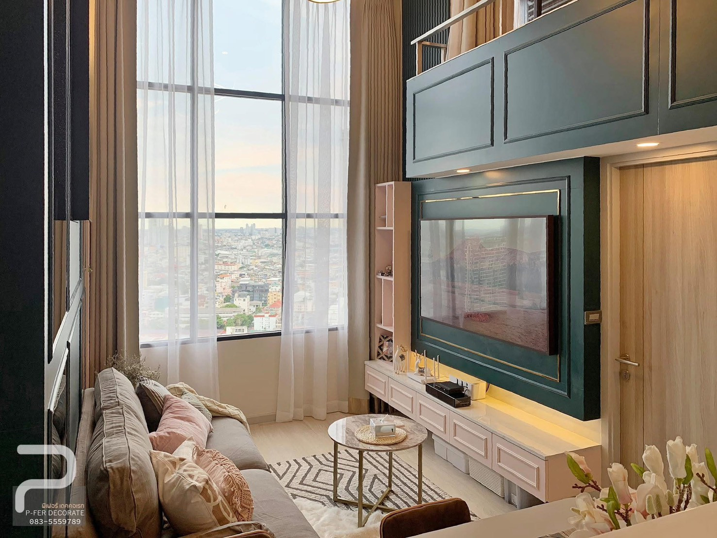 ให้เช่า Knightsbridge Prime Sathorn | Duplex 44.5 ตร.ม. ชั้น 29 ✨ ห้องมุมริมสุด — มีความเป็นส่วนตัว – รูปที่ 3
