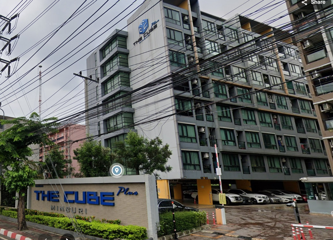 Condo for sale, The Cube Plus Minburi, Building A, 3rd floor, 1 bedroom, 28 sq m, price 2,020,000 baht @cfr7003n Condo for sale, The Cube Plus Minburi, Building A, 3rd floor, 1 bedroom, 28 sq m, price 2,020,000 baht @cfr7003n