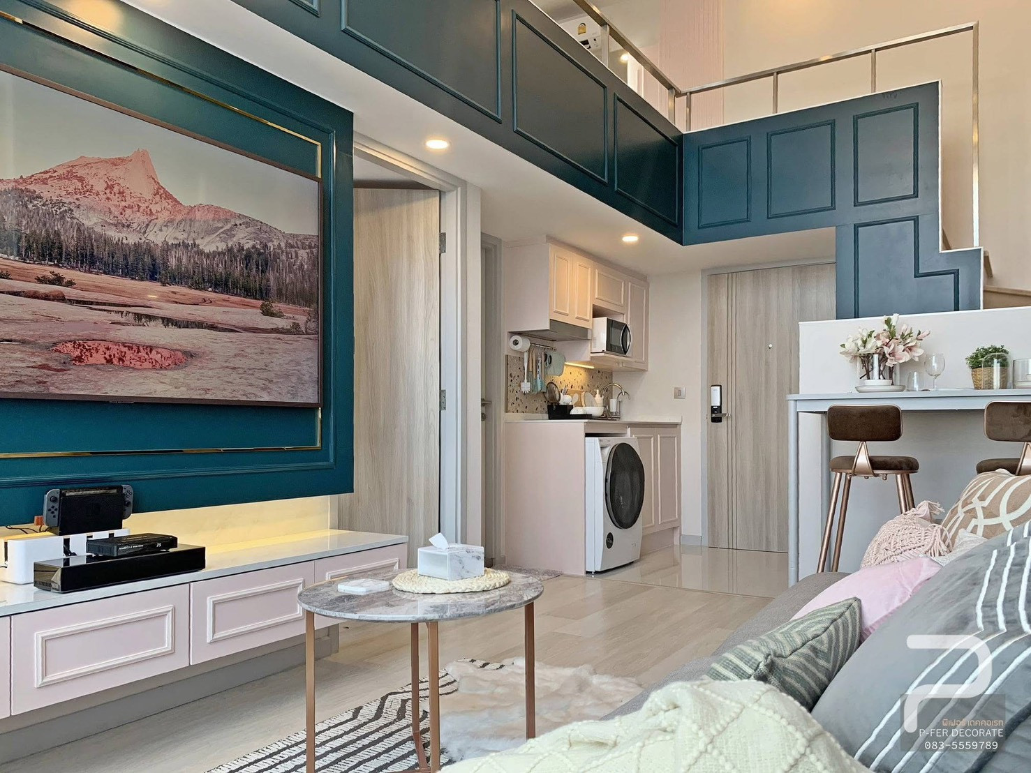 ให้เช่า Knightsbridge Prime Sathorn | Duplex 44.5 ตร.ม. ชั้น 29 ✨ ห้องมุมริมสุด — มีความเป็นส่วนตัว – รูปที่ 4