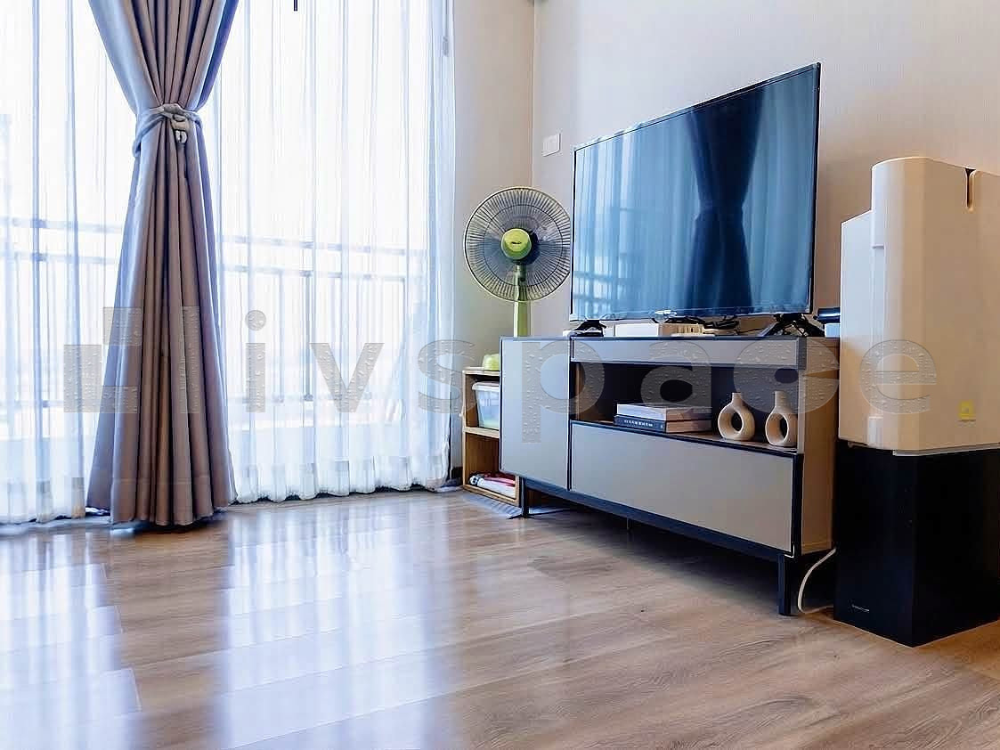 ▚ L1KC03ツ ขาย Artisan Ratchada 1Bed 28.28ตร.ม. แต่งสวย ทิศไม่ร้อน หัวนอนทิศเหนือ ตึก A ราคาคุยได้ ใกล้ MRT ห้วยขวาง✨ – รูปที่ 3