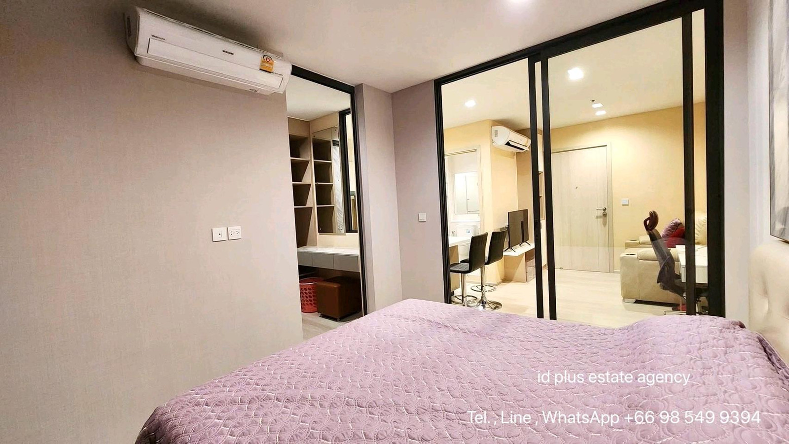 🏢 Condo room for Rent | Life One wireless     @🚶🏻‍♂️walk 7 mins. to BTS Ploenchit @    📍 Location: Ploenchit     💰 Rental Price: 26k.    📐 Size: 35 sq.m    🛏️ Type: 1 bedr plus     🏙️ Floor: 21 – รูปที่ 4