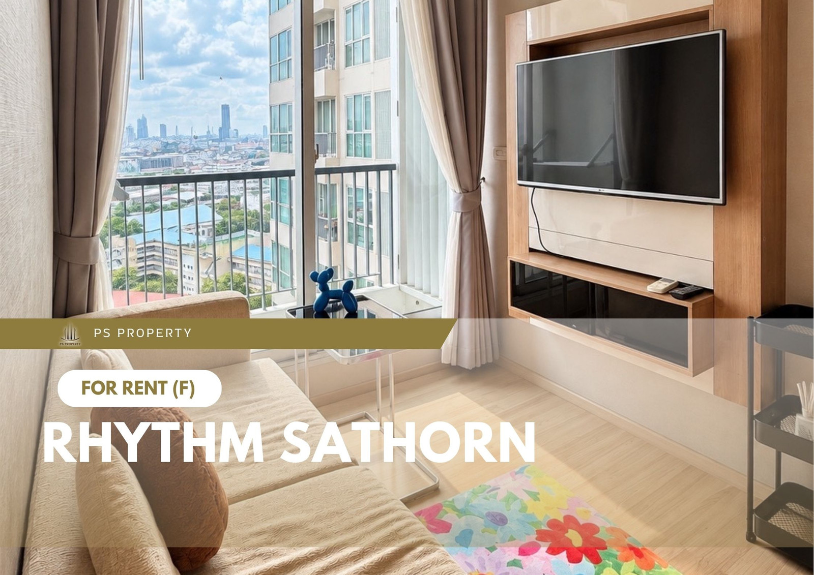 ให้เช่า 📍 Rhythm Sathorn 📍 เฟอร์นิเจอร์ และ เครื่องใช้ไฟฟ้าครบ ใกล้ BTS สุรศักดิ์ ให้เช่า 📍 Rhythm Sathorn 📍 เฟอร์นิเจอร์ และ เครื่องใช้ไฟฟ้าครบ ใกล้ BTS สุรศักดิ์