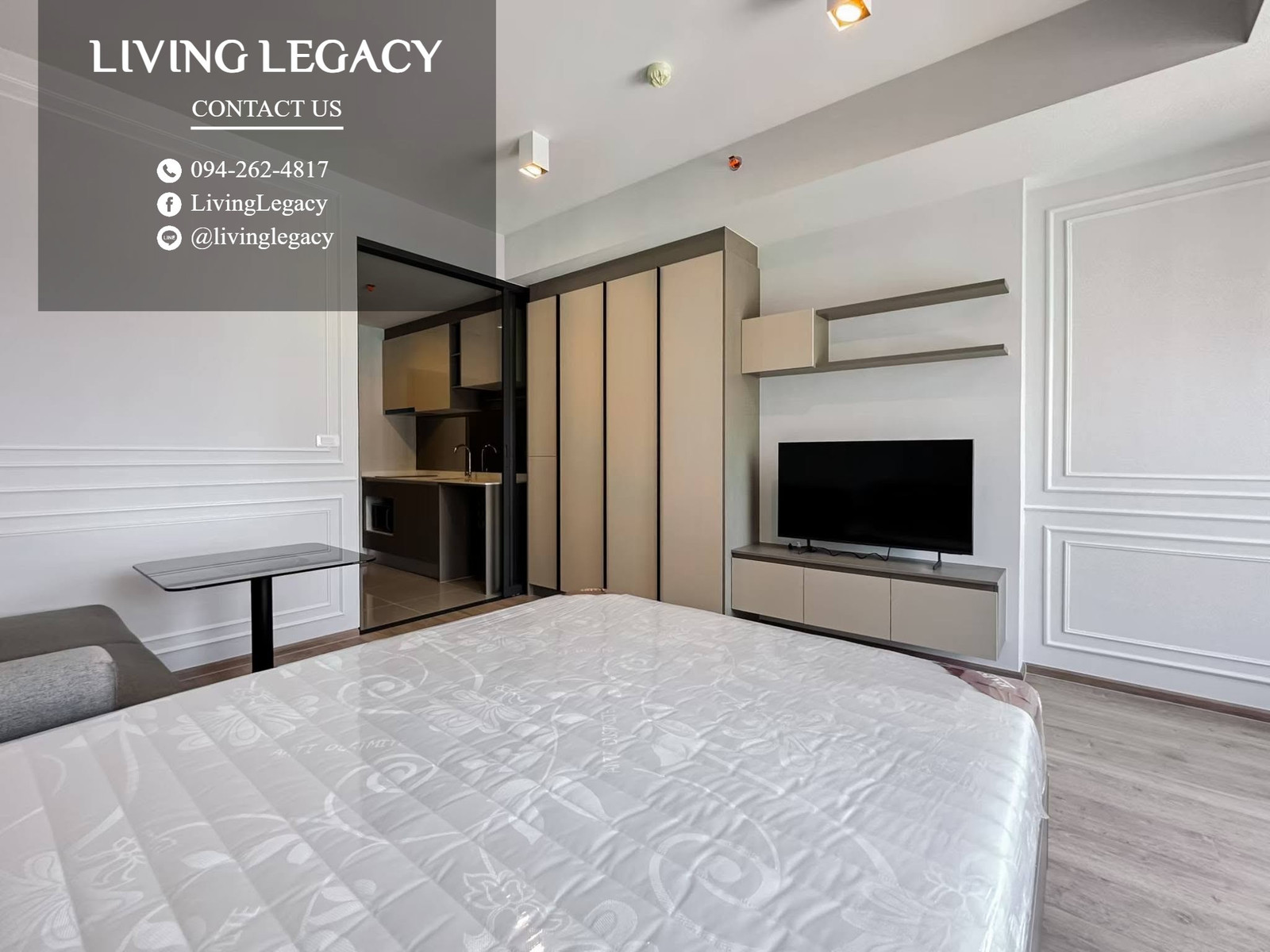 TLV3P2 เช่าด่วน คอนโด Ideo Rama 9 - Asoke 27 ตร.ม. | ชั้น 22 | 1 ห้องนอน | 1 ห้องน้ำ 20,000 บาท/เดือน line id : @livinglegacy – รูปที่ 4