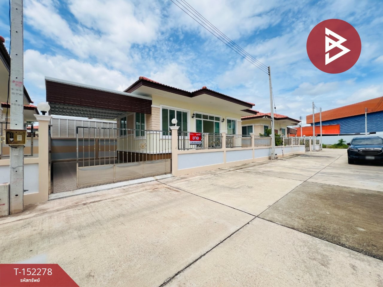 ขายบ้านเดี่ยว หมู่บ้านวาสนา สมุทรสงคราม ใกล้ตลาดแม่กลอง – รูปที่ 2